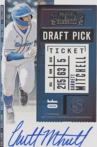 2020 Panini Contenders - Garrett Mitchell #DPT-GM