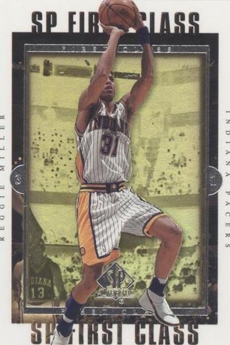 1999-00 SP Authentic - Reggie Miller #FC8