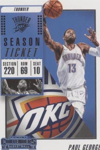 2018-19 Panini Contenders - Paul George #63