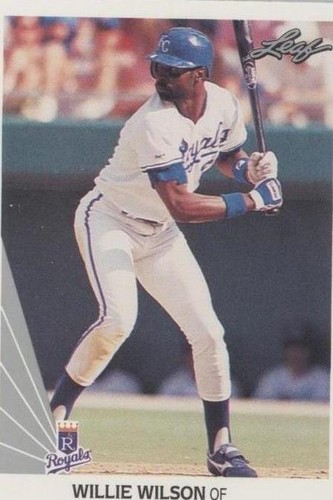 1990 Leaf - Willie Wilson #336