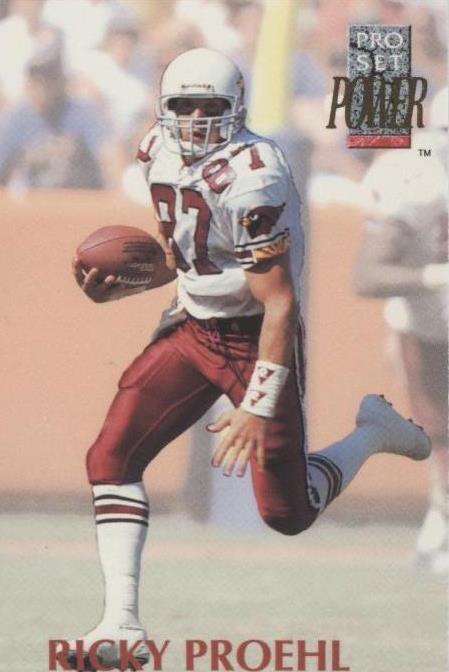 Pro Set Power Ricky Proehl 1992 #187