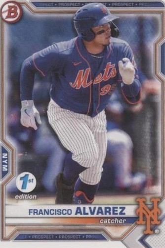 2021 Bowman Draft 1st Edition - Francisco Alvarez #BD-112