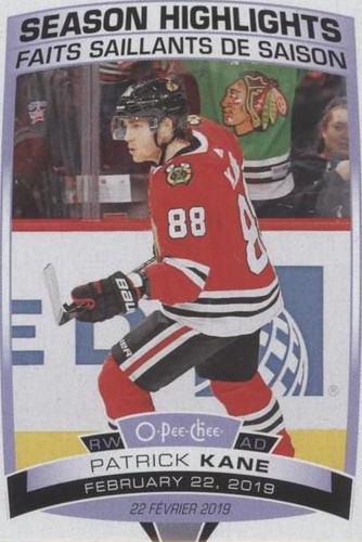 2019-20 O-Pee-Chee - Patrick Kane #597