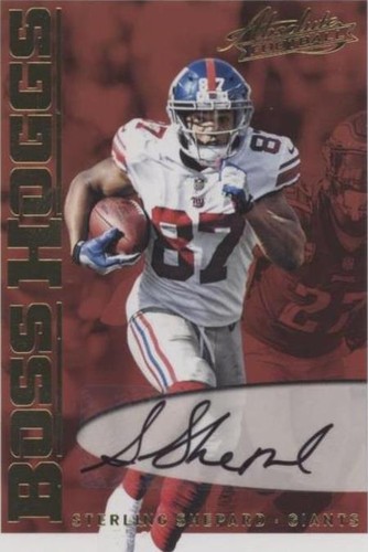 2018 Panini Absolute Sterling Shepard #BH-SS