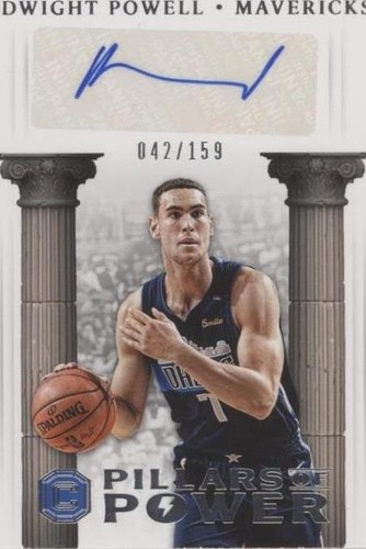 2017-18 Panini Cornerstones - Dwight Powell #PP-DPW