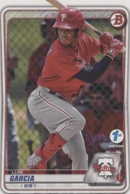 2020 Bowman 1st Edition - Luis Garcia #BFE-126