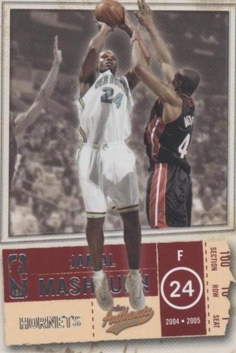 2004-05 Fleer Authentix - Jamal Mashburn #89
