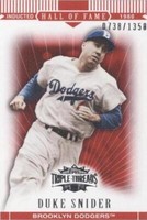 2007 Topps Triple Threads - Duke Snider #99