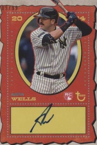 2024 Topps Brooklyn Collection - Austin Wells #AC-AW