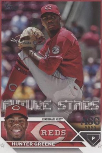 2023 Topps Complete Set - Hunter Greene #155