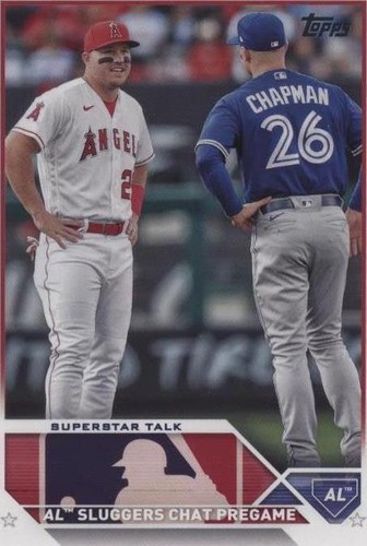 2023 Topps Update Series - Matt Chapman Mike Trout #US313