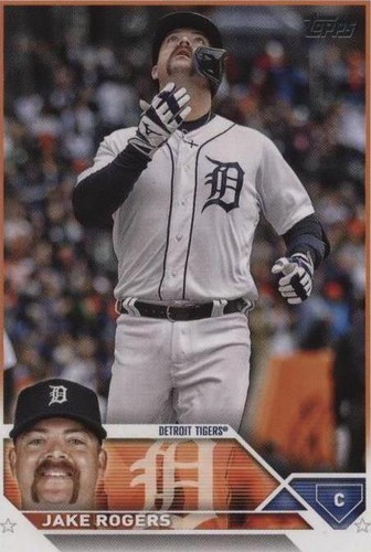 TIGERS　BASEBALL　2023 JAKE ROGERS 2023 Topps Update Base #US4 Detroit Tigers | eBay