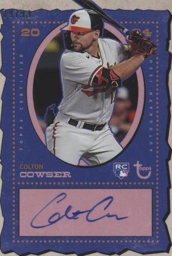 2024 Topps Brooklyn Collection - Colton Cowser #AC-CCO