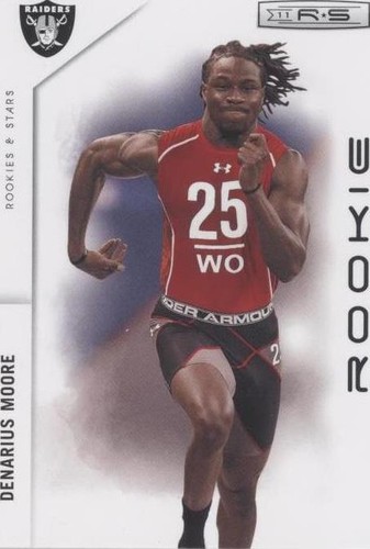 2011 Panini Rookies & Stars Denarius Moore #183