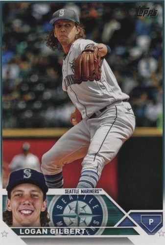 2023 Topps Series 2 - Logan Gilbert #424
