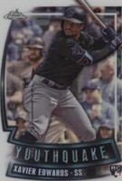 2023 Topps Chrome Update Series - Xavier Edwards #YQ-88