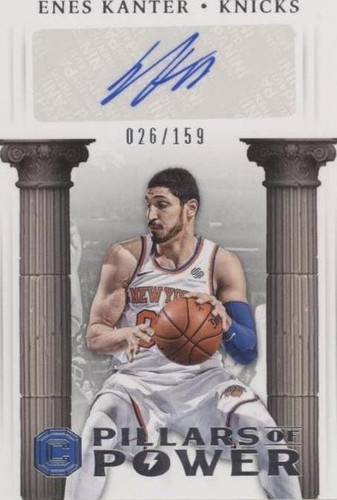 2017-18 Panini Cornerstones - Enes Kanter #PP-EKT