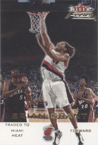 2000-01 Fleer Focus - Brian Grant #149