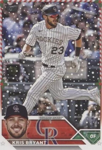 2023 Topps Holiday - Kris Bryant #H127