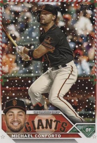2023 Topps Holiday - Michael Conforto #H16