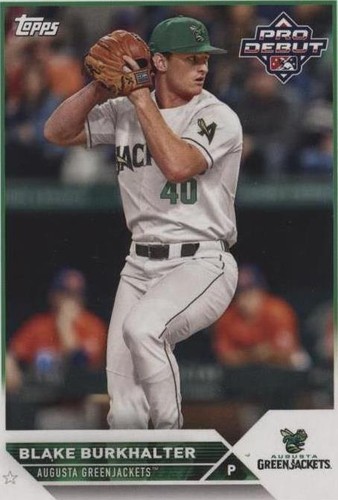 2023 Topps Pro Debut - Blake Burkhalter #PD-187