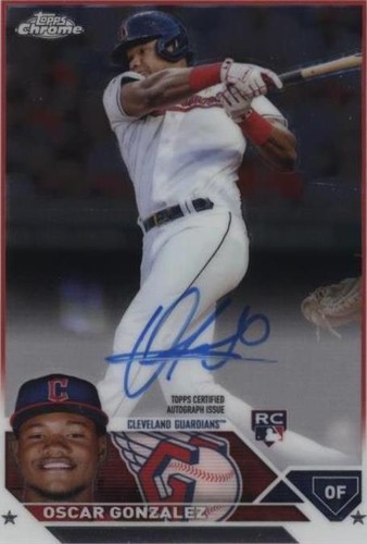 2023 Topps Chrome - Oscar Gonzalez #RA-OG