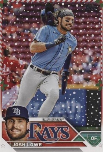 2023 Topps Holiday - Josh Lowe #H71