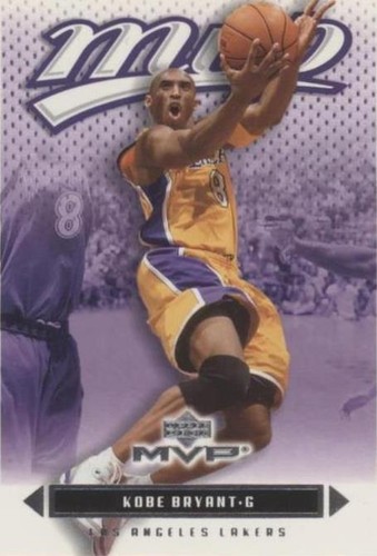 2001-02 Upper Deck MVP Basketball Kobe Bryant MVP Watch #M6