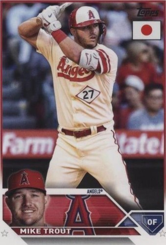 2023 Topps Japan Edition - Mike Trout #27