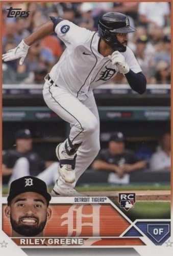 2023 Topps #31 Riley Greene NM-MT RC Rookie Tigers ID:76181