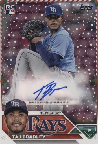 2023 Topps Holiday - Taj Bradley #HAC-TB