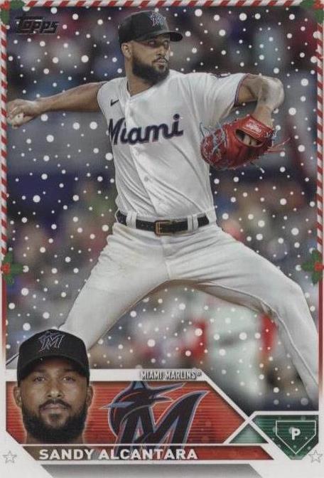 2023 Topps Holiday - Sandy Alcantara #H33