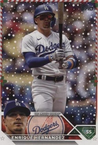 2021 Topps #465 Enrique Hernandez Advanced Stat #/300 | eBay
