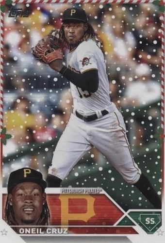 O'Neil Cruz オートグラフパッチカード 2023 Oneil Cruz 2023 Topps Series 1 Future Stars Card #285