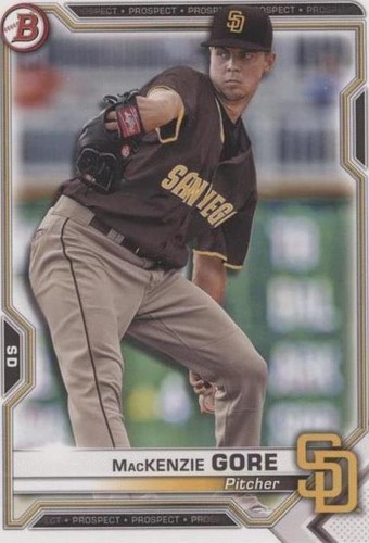 2021 Bowman - MacKenzie Gore #BP-105