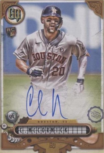 2022 Topps Gypsy Queen - Chas McCormick #GQA-CMC
