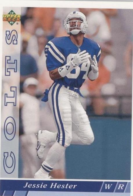 1993 Upper Deck Jessie Hester #334