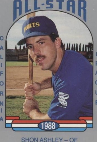 1988 Cal League California League All-Stars - Shon Ashley #14