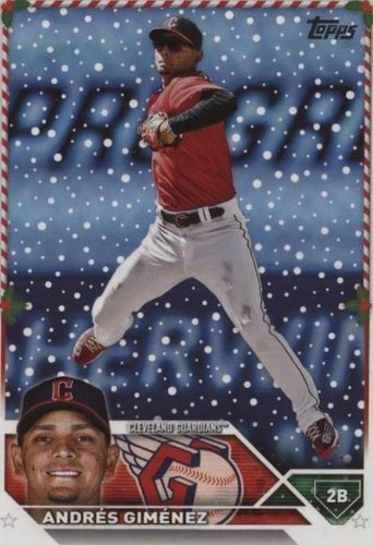 2023 Topps Holiday - Andres Gimenez #H136