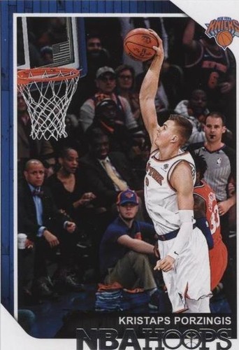 2018-19 Panini NBA Hoops - Kristaps Porzingis #8