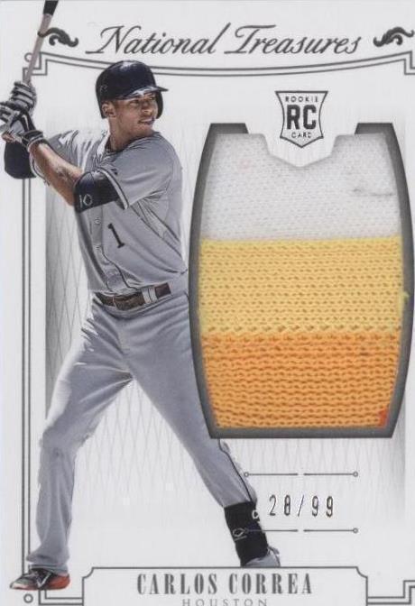 Panini National Treasures 2015 - Carlos Correa #202