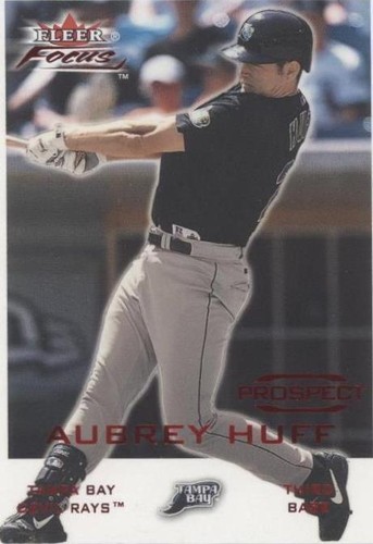 2001 Fleer Focus - Aubrey Huff #208