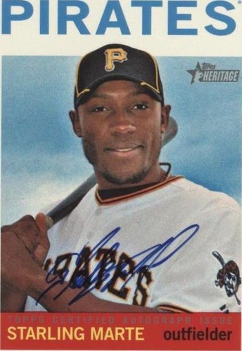 2013 Topps Heritage - Starling Marte #ROA-SMA