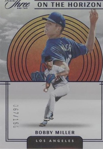 2023 Panini Three and Two - Bobby Miller #OTH-BM