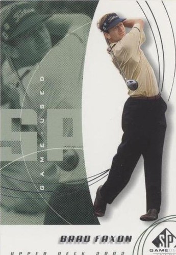 2002 SP Game Used Edition - Brad Faxon #20