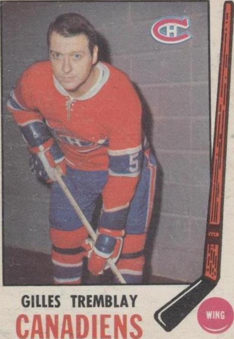 1969-70 O-Pee-Chee - Gilles Tremblay #168