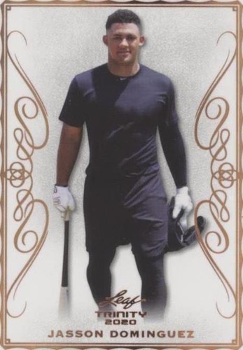 2020 Leaf Trinity - Jasson Dominguez #10