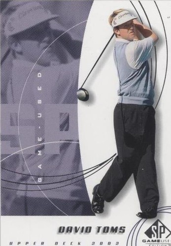2002 SP Game Used Edition - David Toms #18