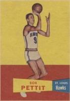 Bob Pettit Trading Cards