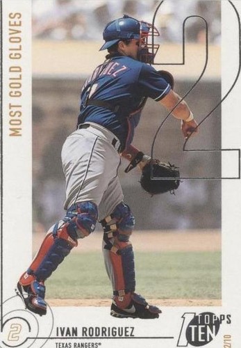 2002 Topps Ten - Ivan Rodriguez #184